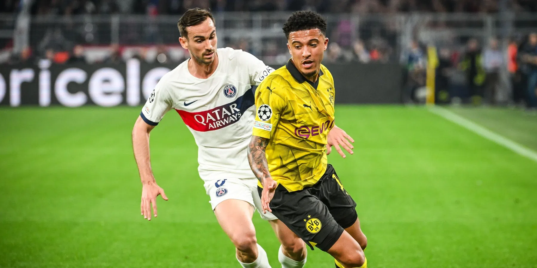 Dit is het verschil van marktwaarde tussen PSG en Dortmund