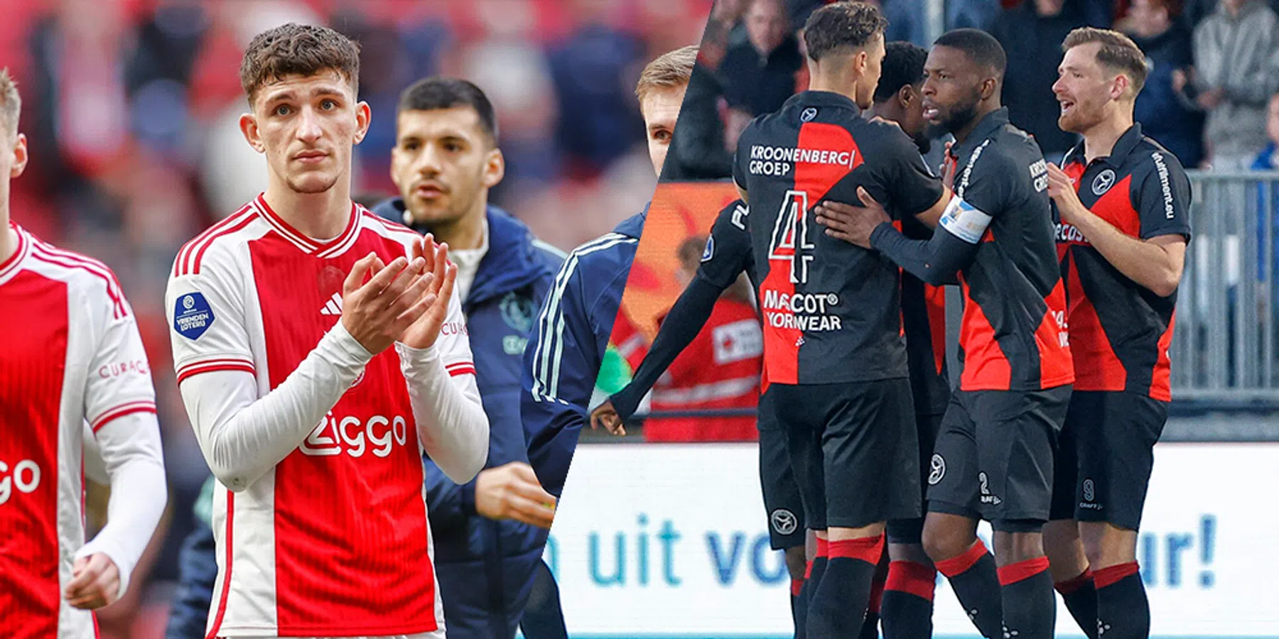 Waar en hoe laat wordt Ajax - Almere City in de Eredivisie uitgezonden?