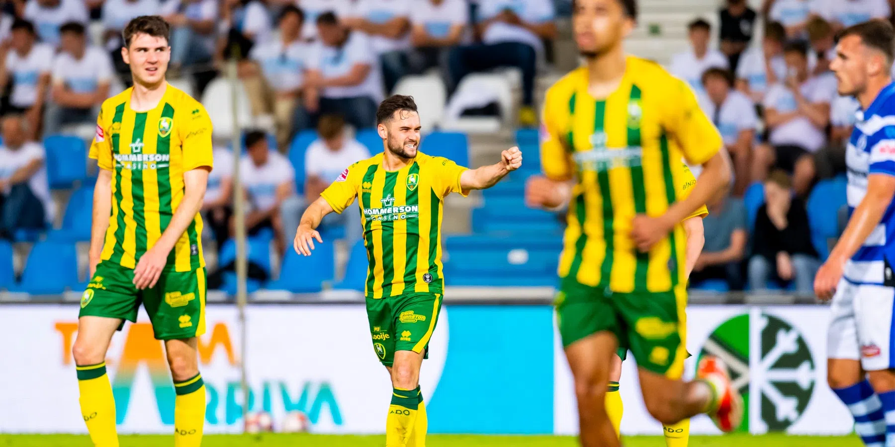 Ondanks kansenregen wint ADO met nipte cijfers van De Graafschap