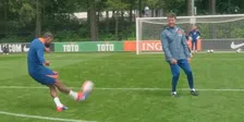 Veelbelovend: Wijnaldum, Brobbey en Gakpo knallen heerlijk raak op Oranje-training