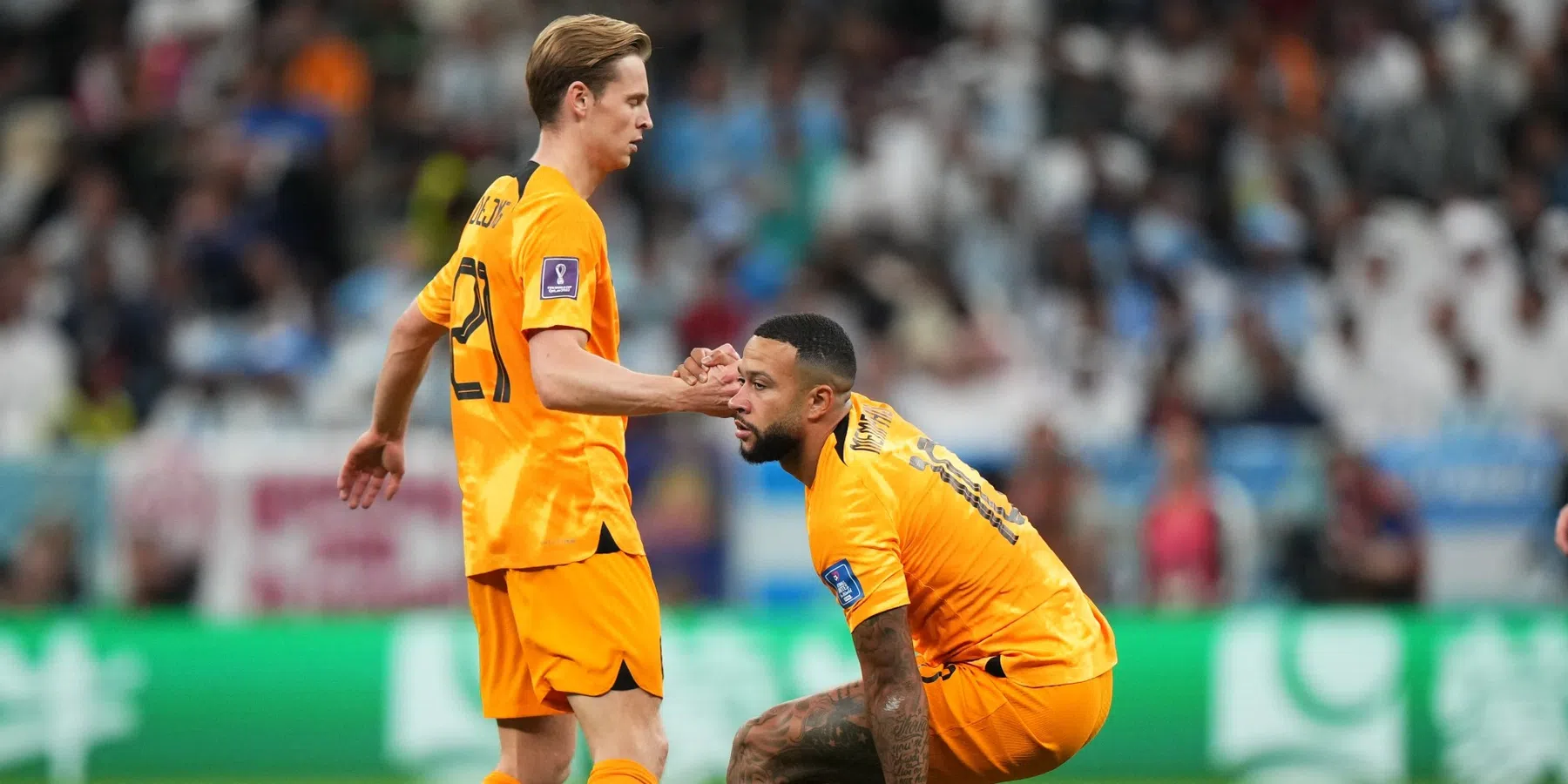 Dit zegt Ronald Koeman over de fitheid van Frenkie de Jong en Memphis Depay