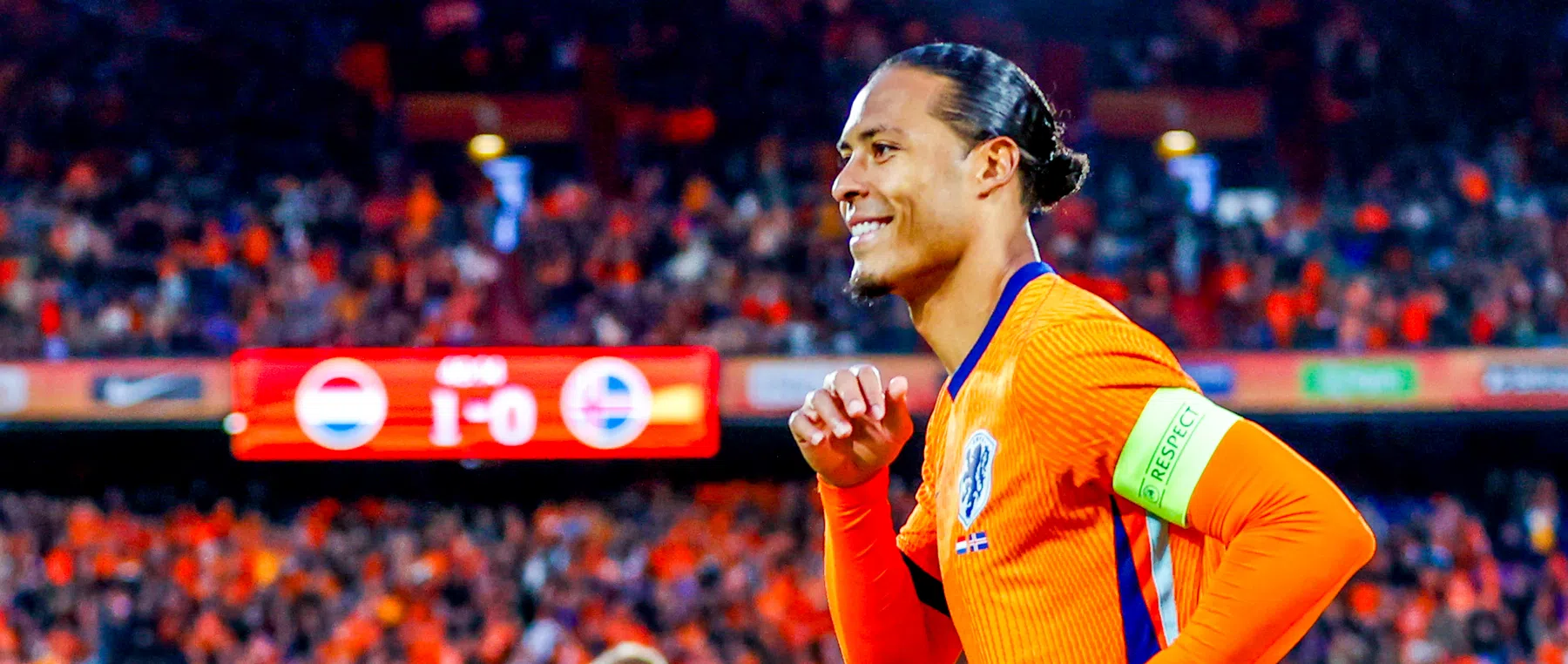 Virgil van Dijk over overwinning op IJsland