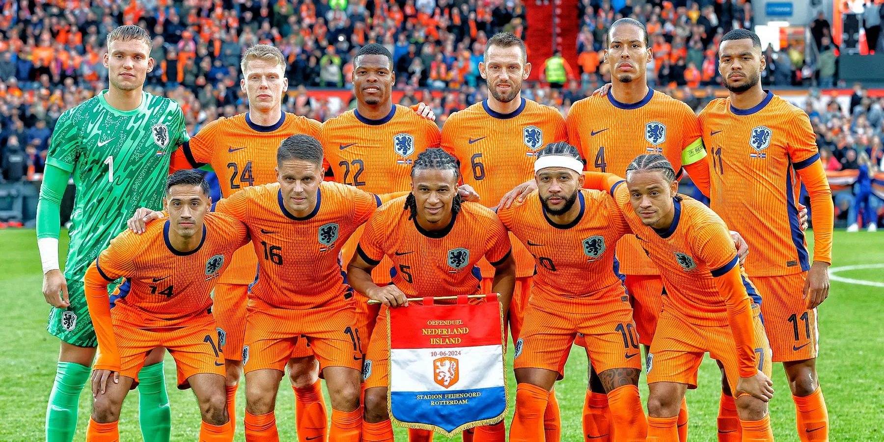 Bekijk hier de vermoedelijke opstelling van Oranje tegen Polen op het EK 2024