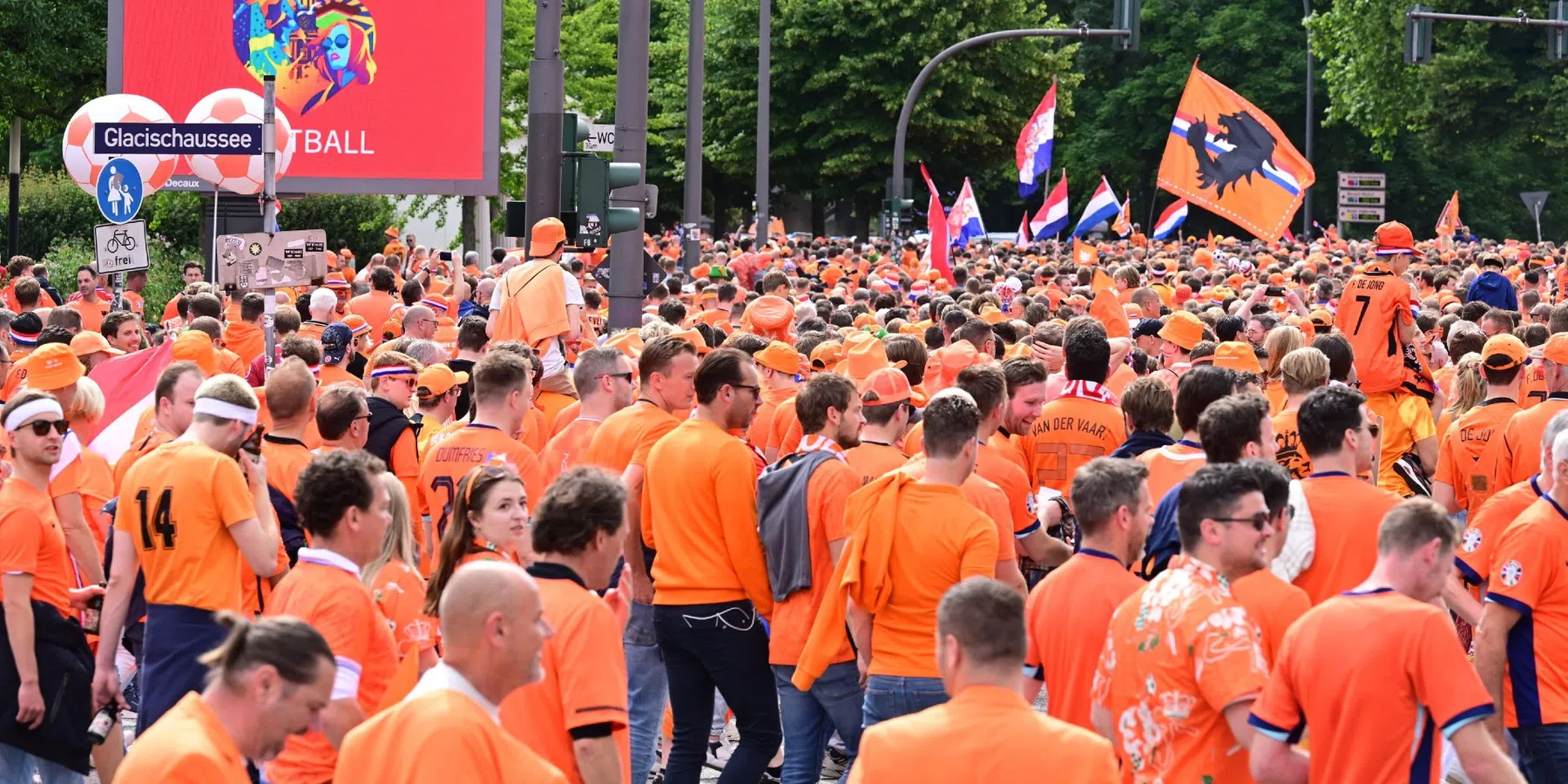 Man met bijl neergeschoten dichtbij fanzone