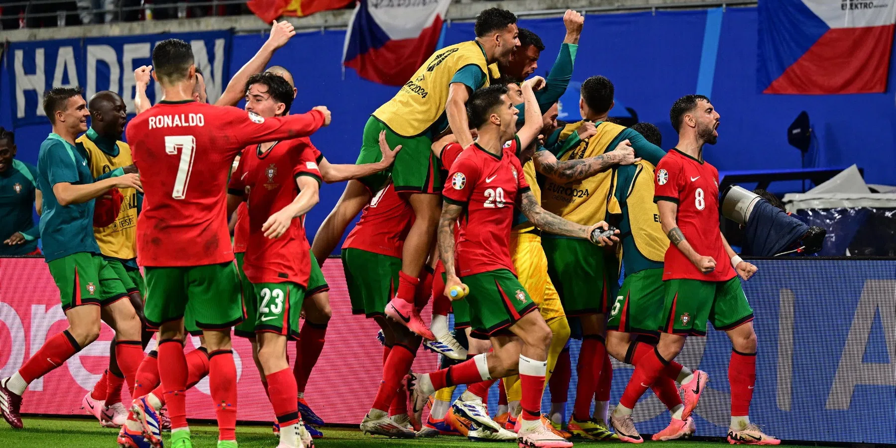 Zo reageren supporters op X na de wedstrijd Portugal - Tsjechië