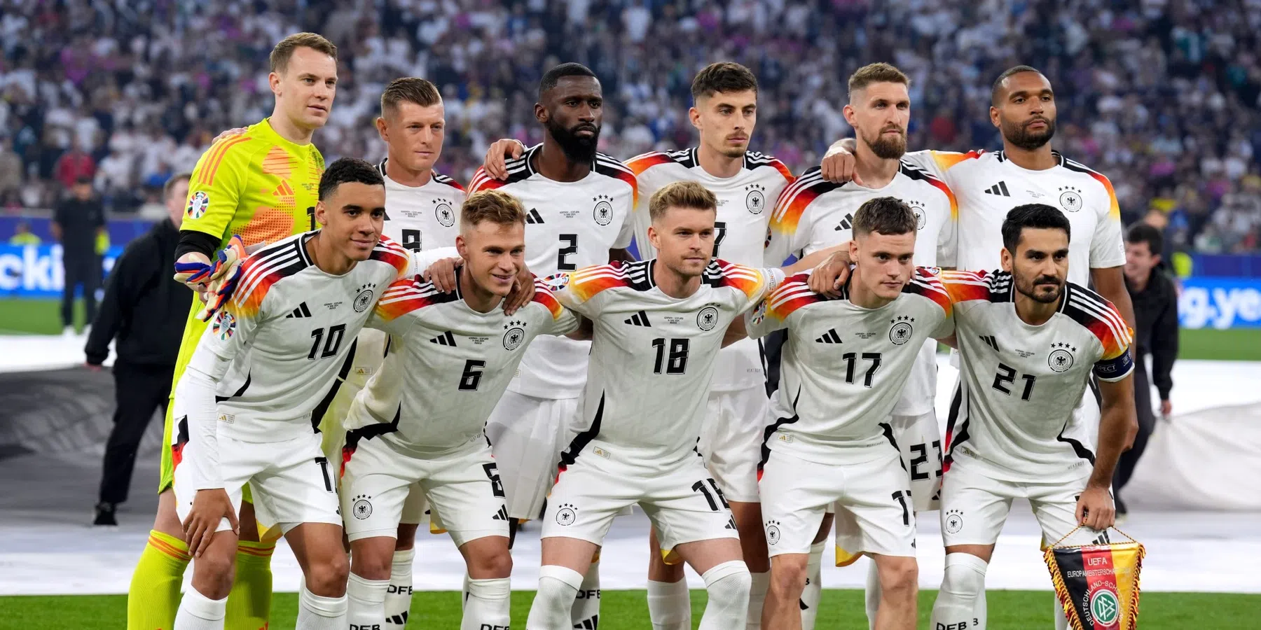 Vermoedelijke opstelling Duitsland tegen Hongarije op het EK 2024
