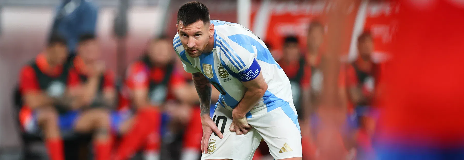 Lionel Messi geblesseerd
