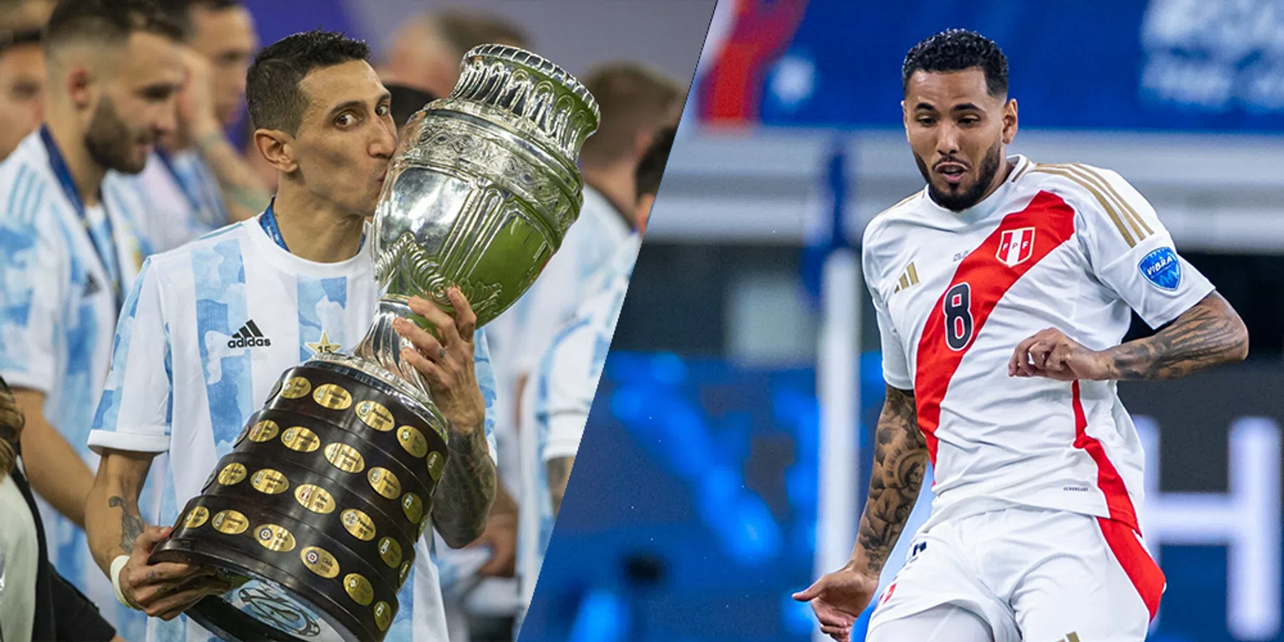 Waar en hoe laat wordt Argentinië - Peru op de Copa América uitgezonden?