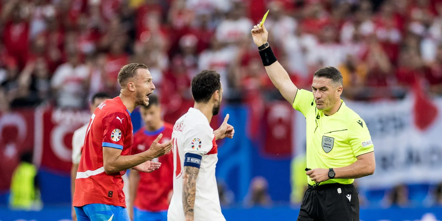 Dit zijn de geschorste spelers en spelers op scherp in achtste finales van het EK