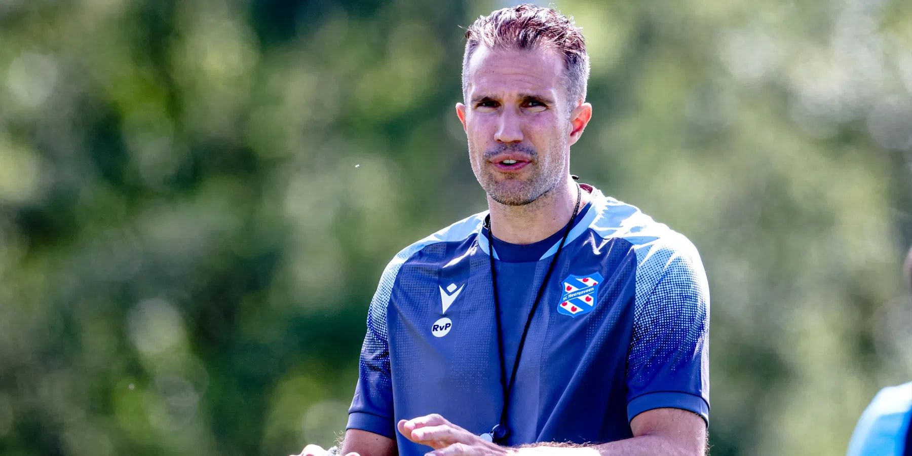 Dit wordt de visie van Robin van Persie als hoofdtrainer van SC Heerenveen 