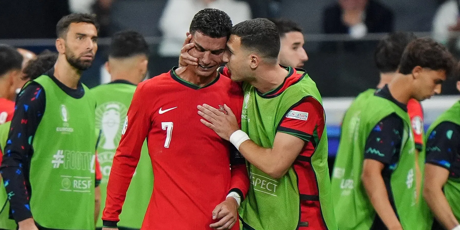 Ronaldo na emotionele avond: 'Dit is zonder twijfel mijn laatste EK'