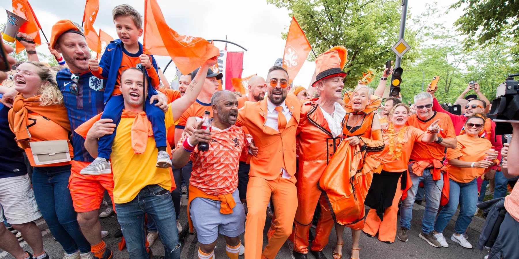 Dit is waar de Oranje Fanzone is in Dortmund