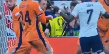 Dubbele pech voor Oranje: VAR negeerde handsmoment Saka vlak voor strafschop Kane