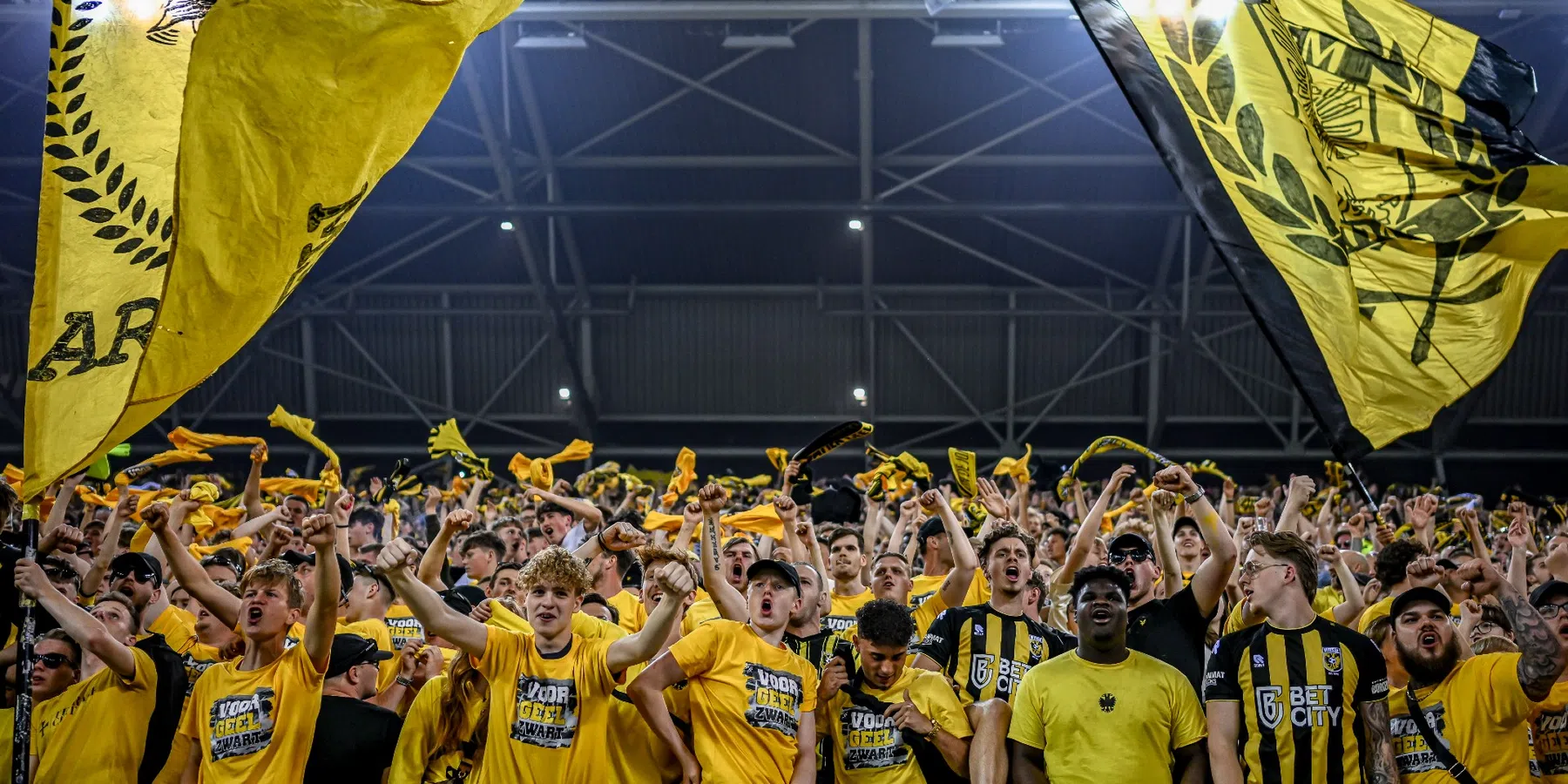 Vitesse-supporters komen met emotioneel statement voorafgaand aan duel met PAOK