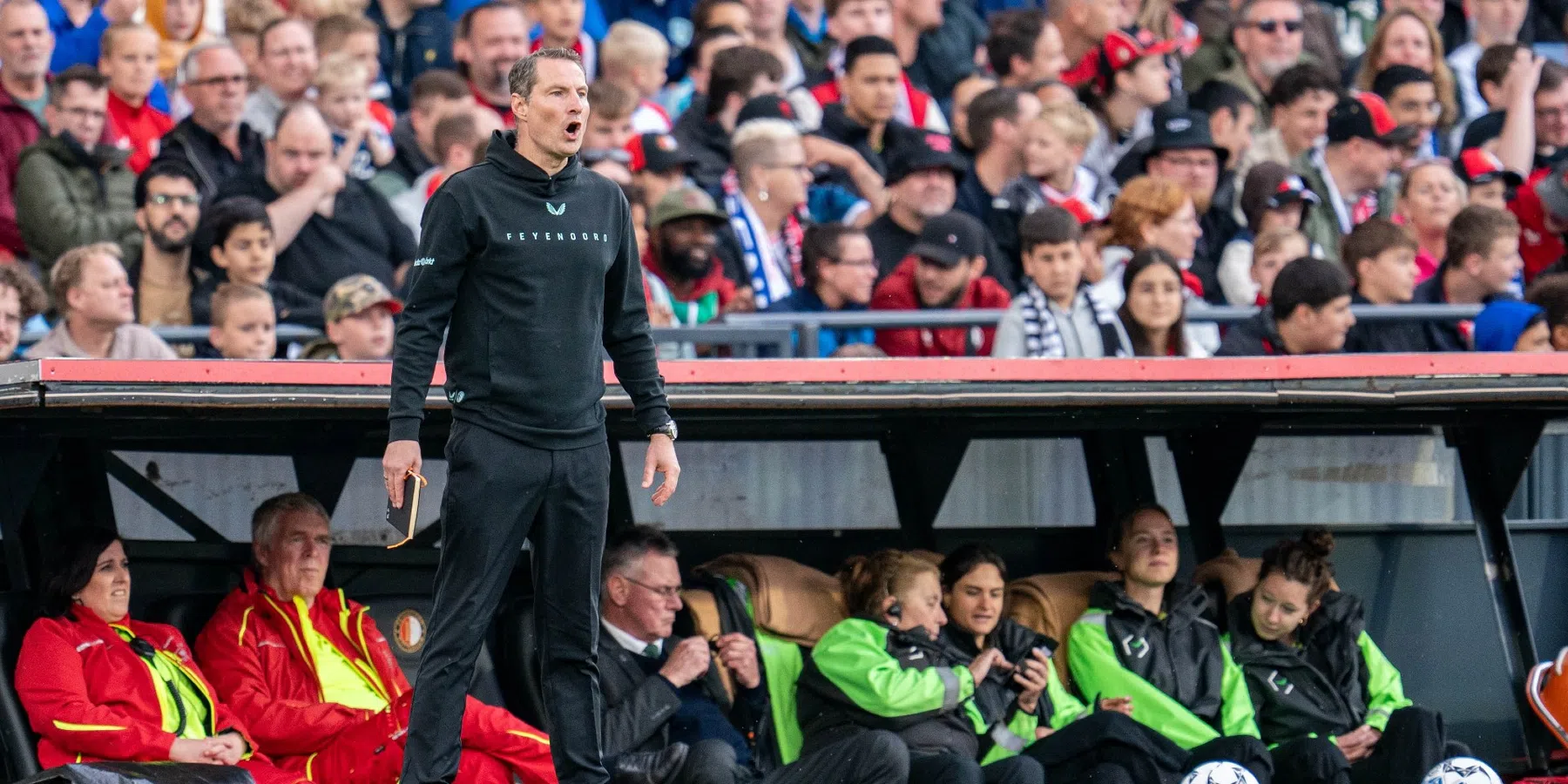 Dit vindt Brian Priske van de oefenzege van Feyenoord op KRC Genk