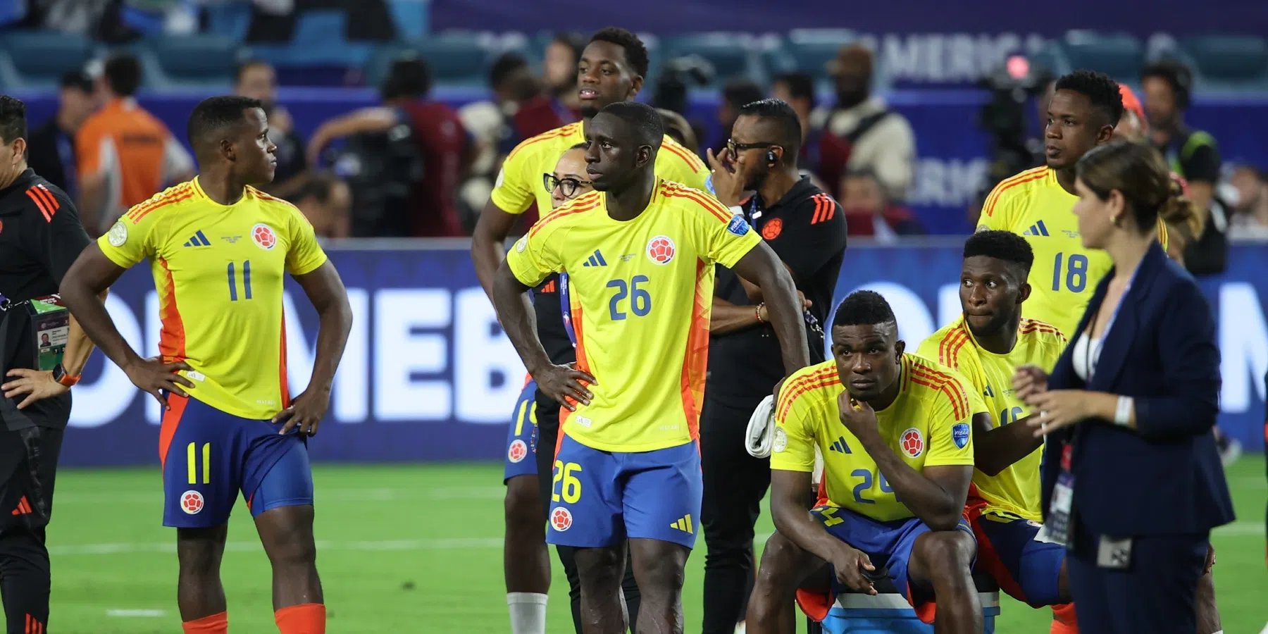 Colombiaanse bondsvoorzitter en zoon opgepakt na verloren Copa América-finale 