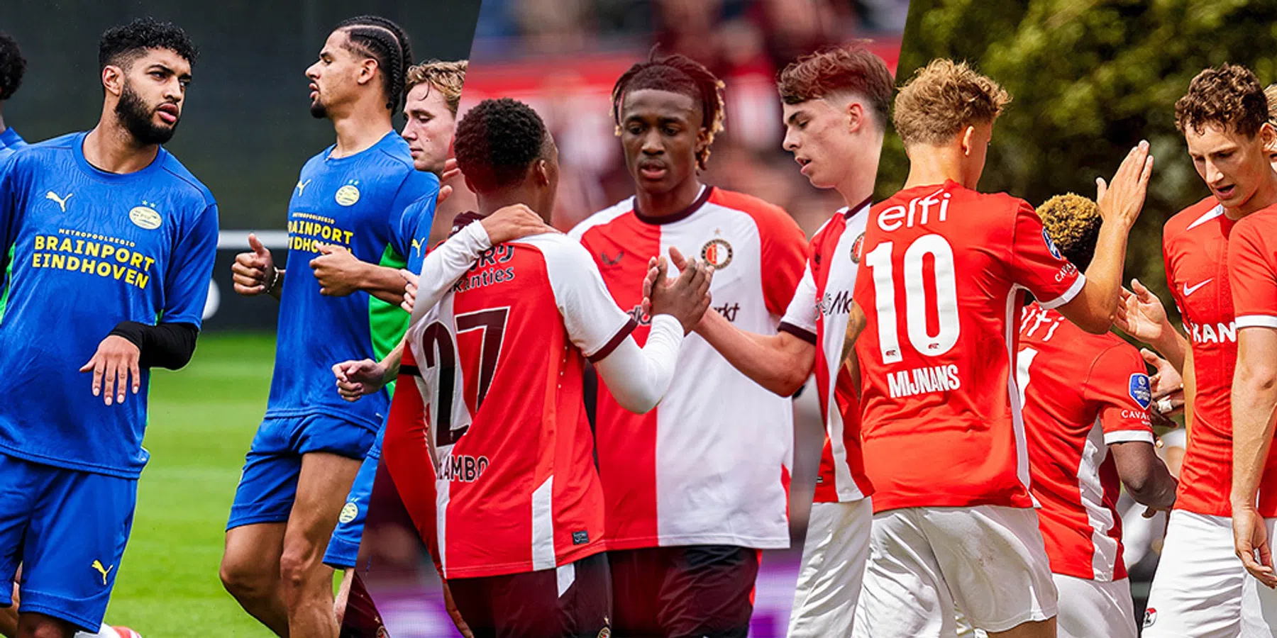 liveblog voetbalnieuws: oefenwedstrijden van PSV, Feyenoord en AZ op het programma