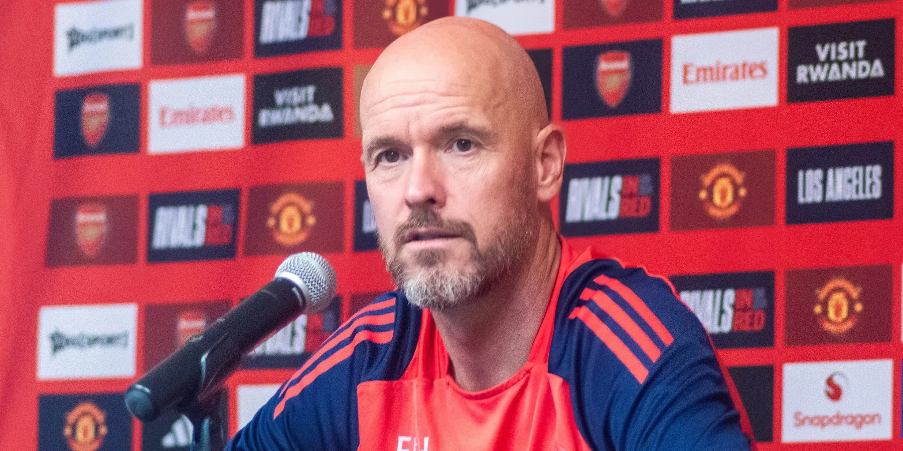 Ten Hag over blessuregevallen bij United: "Positief zijn en afwachten hoe het gaat