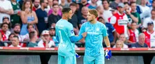 Thumbnail for article: Wat zegt Bijlow na wederom een oefennederlaag van Feyenoord?