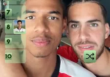 Thumbnail for article: Blind spelers ranken met Feyenoorders Stengs en Zerrouki: 'Wie is dat?!'