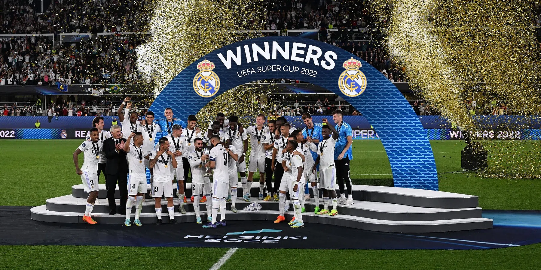 In dit stadion wordt de Supercup tussen Real Madrid en Atalanta gespeeld