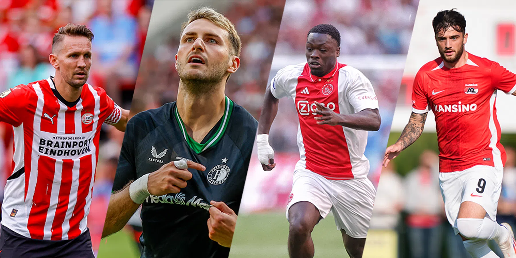 Dit zijn de huidige topscorers van de Eredivisie in het seizoen 2024/2025