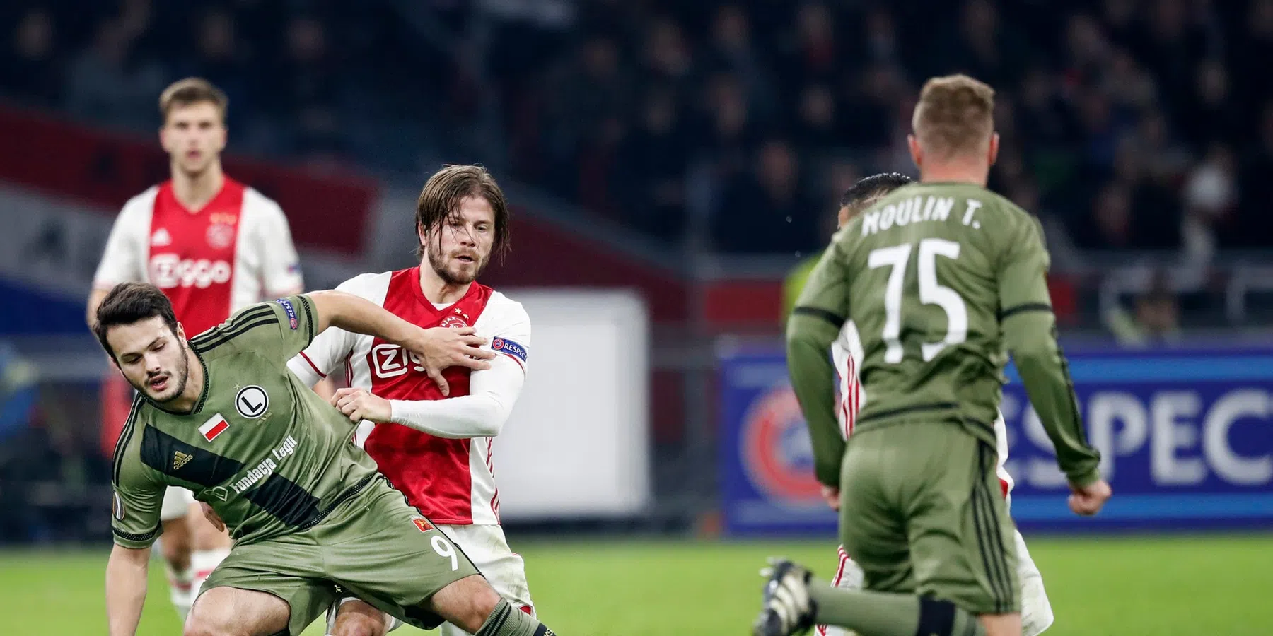 Zo verliepen de laatste wedstrijden van Ajax tegen een Poolse club