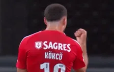 Met deze goal kroonde Kökcü zich zaterdag tot matchwinner bij Benfica