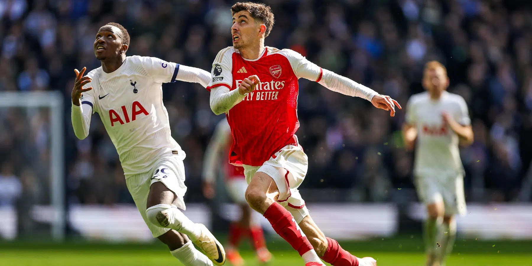 Zo verliep de vorige Noord-Londense derby tussen Tottenham Hotspur en Arsenal 