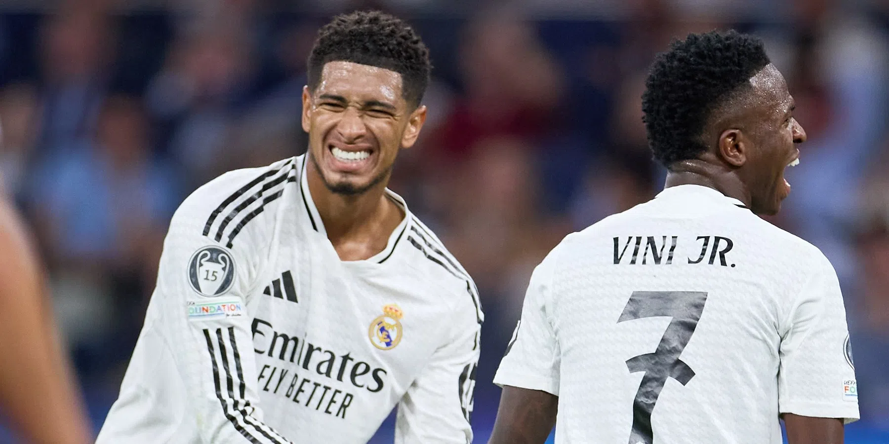 Door deze reden verhoogt Real Madrid het salaris van Bellingham en Vinícius