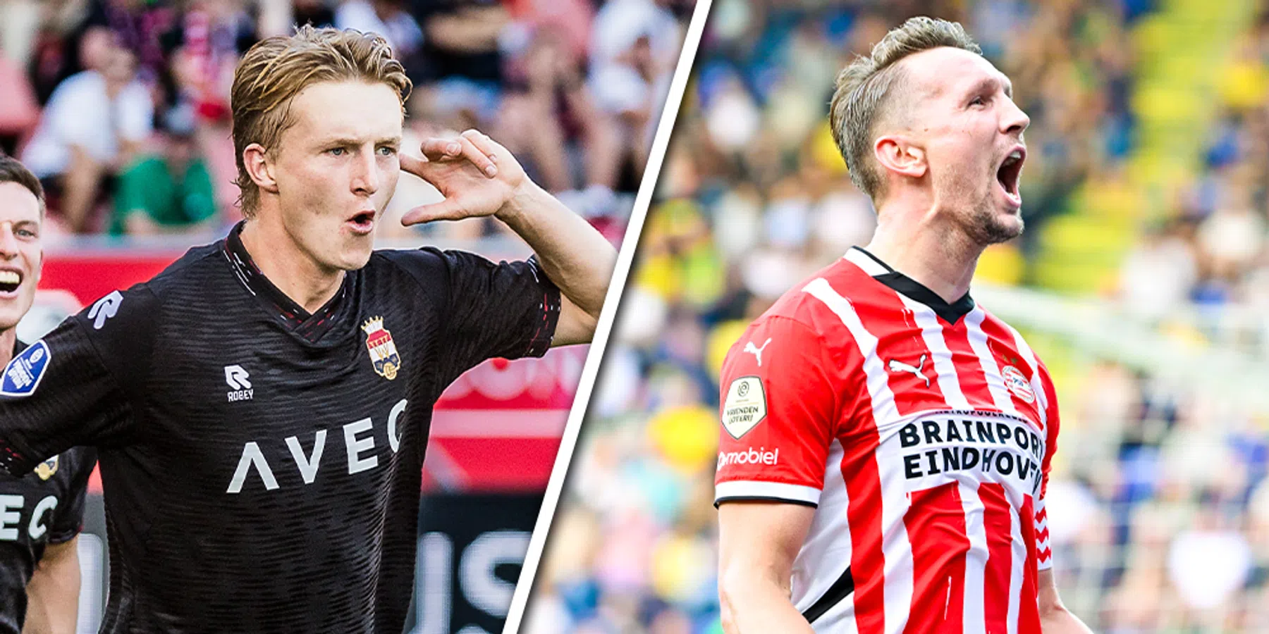 Waar is de Brabantse-derby tussen Willem ll en PSV te zien?