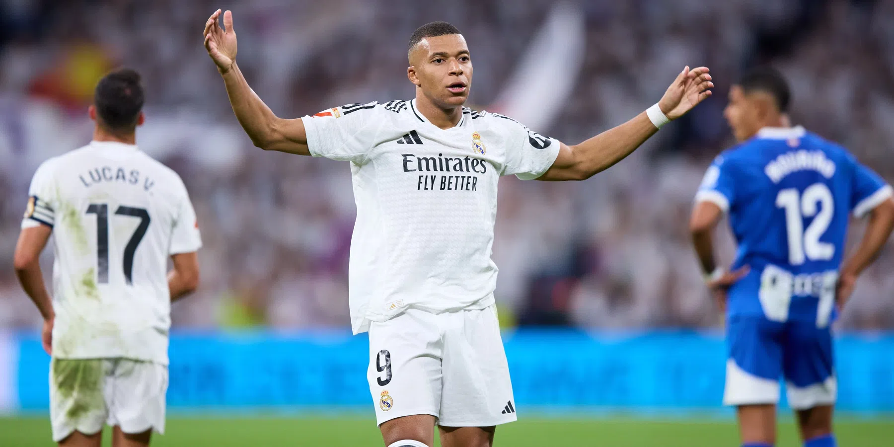 Real Madrid in mineur: Mbappé mist de derby tegen Atlético door blessure