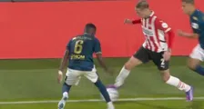 Karsdorp even Braziliaans: heerlijke akka-panna van PSV-verdediger