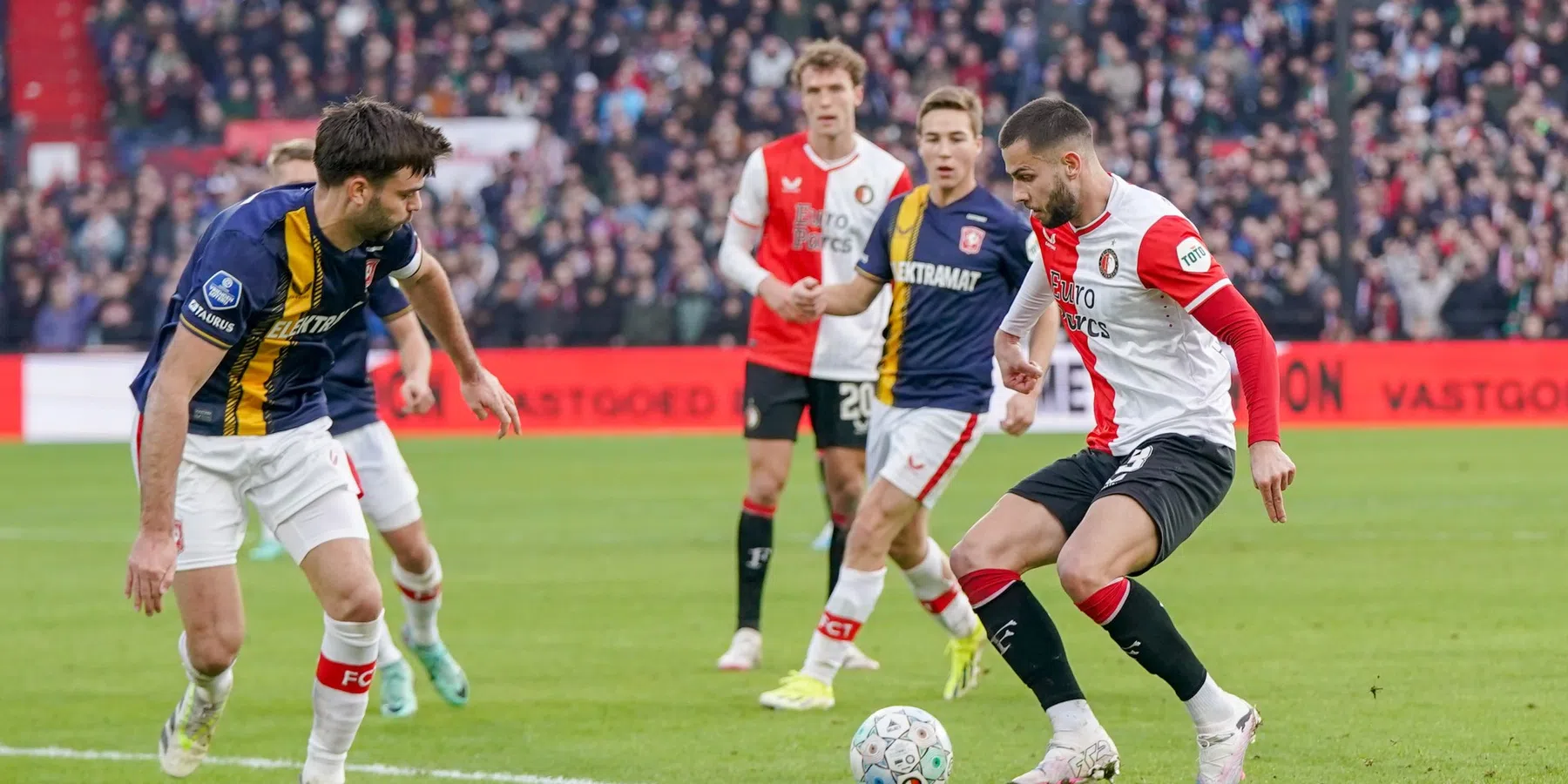 Twente op bezoek in De Kuip: zo verliepen de laatste vijf wedstrijden tegen elkaar