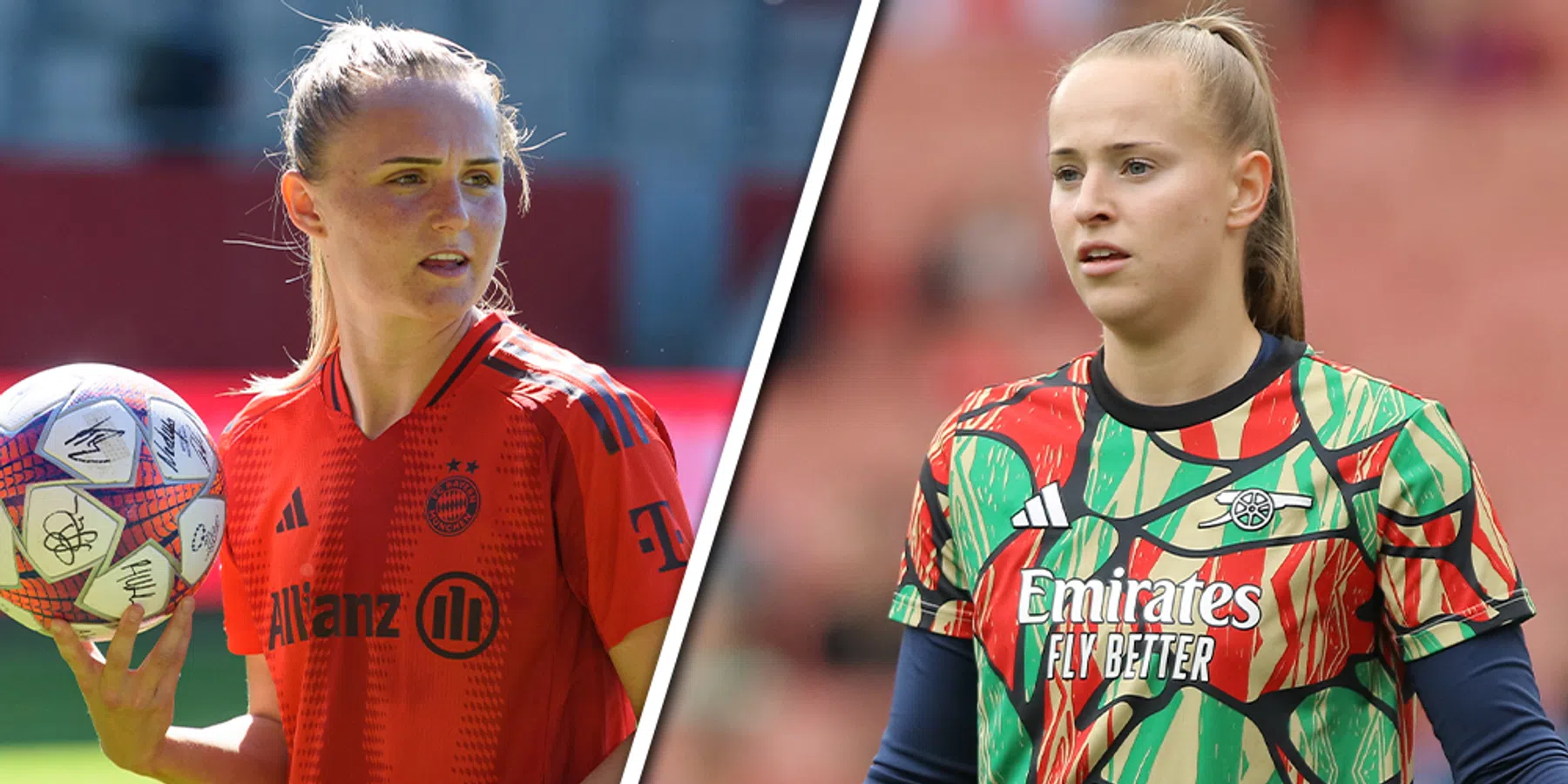 Waar kijk je naar Bayern München - Arsenal in de Women's Champions League?