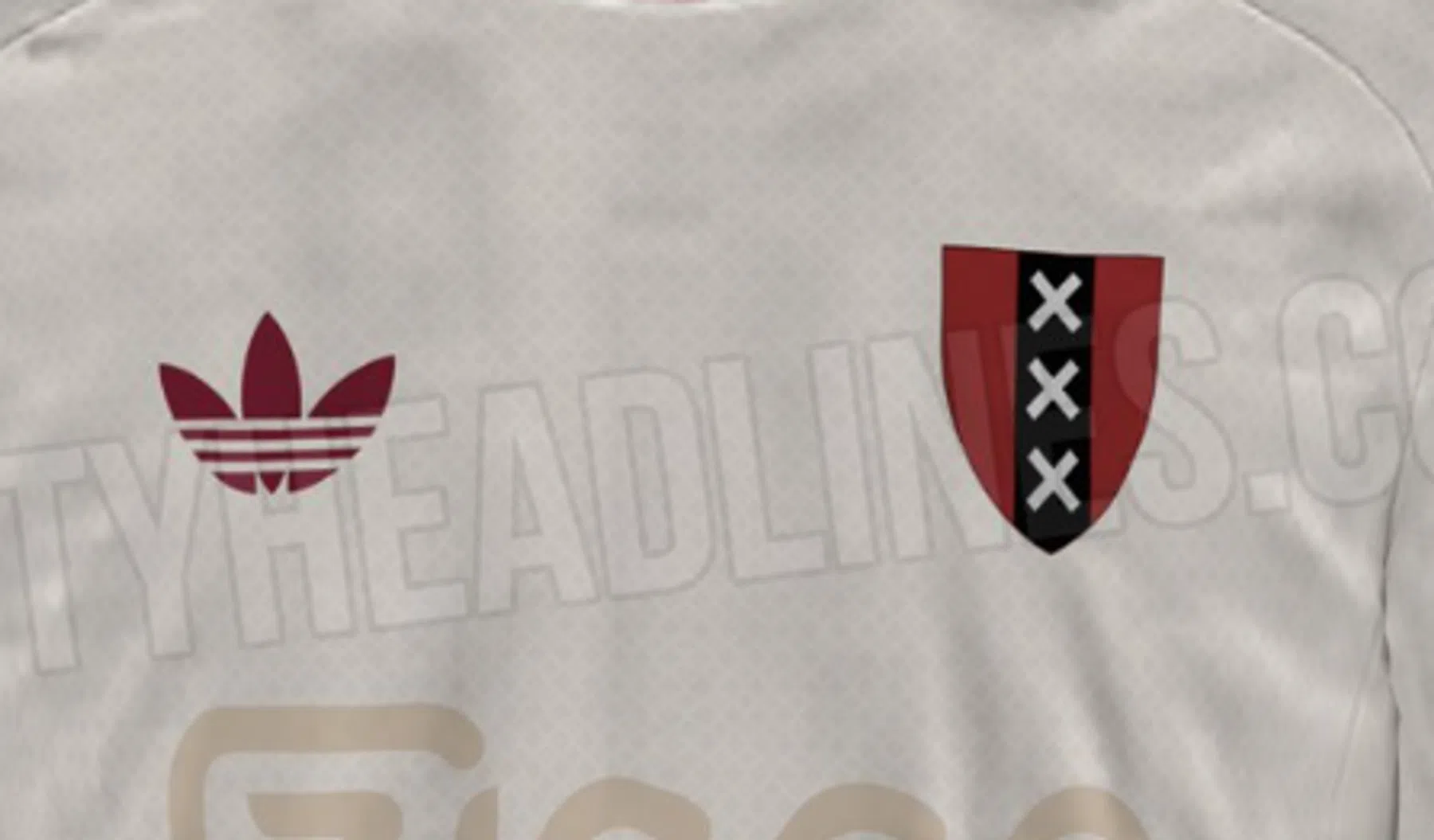 Dit shirt lanceren Ajax en Adidas mogelijk vanwege 125-jarig bestaan van de club