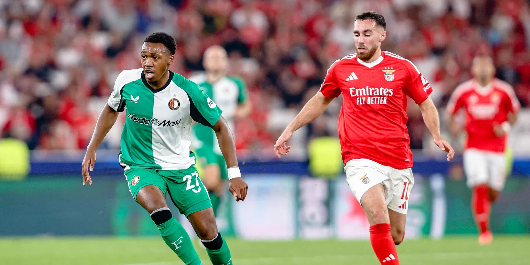 Feyenoord overtuigt in Portugal en verslaat Benfica