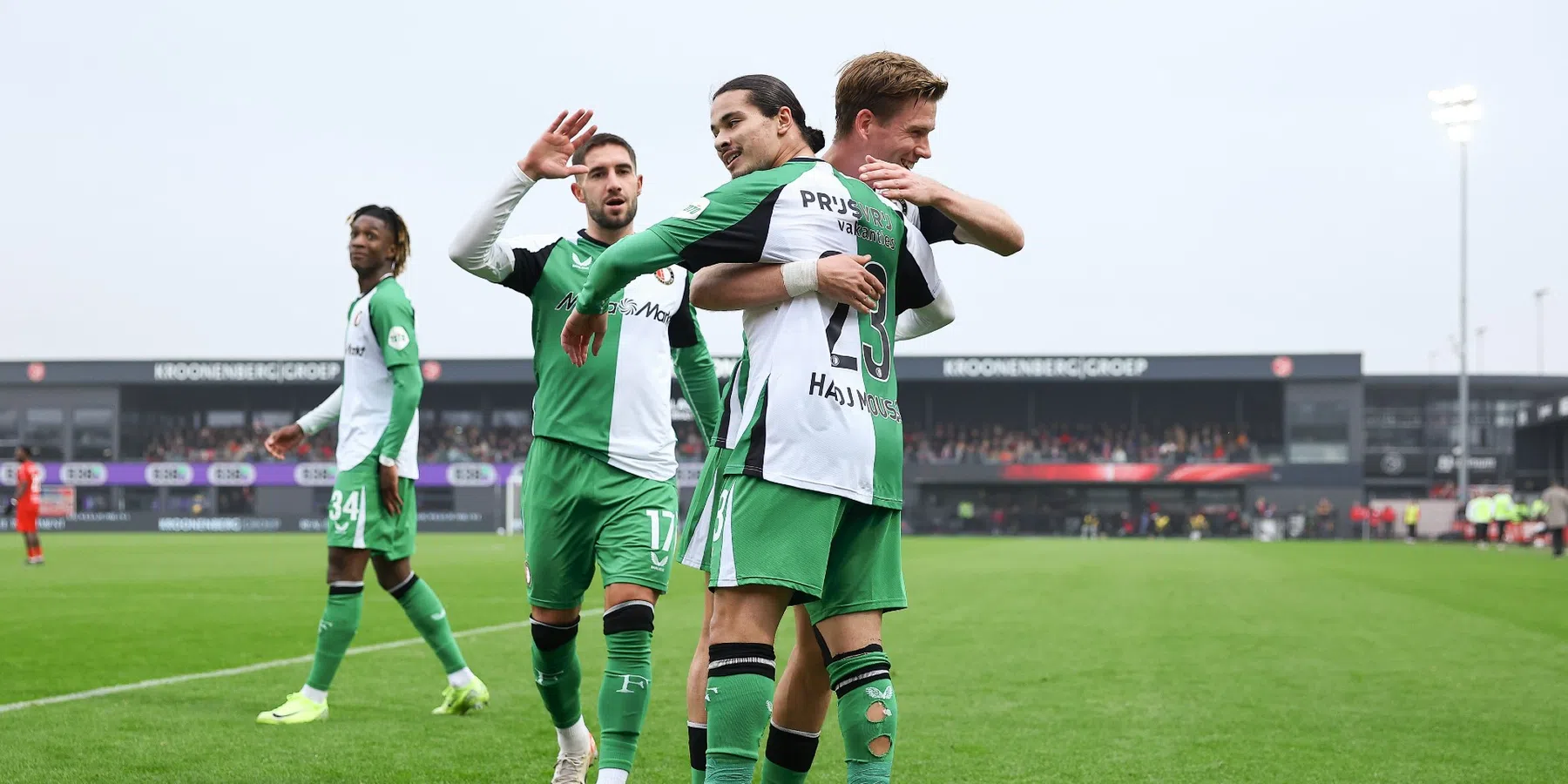 Feyenoord trekt ruime zege over de streep op bezoek bij Almere City