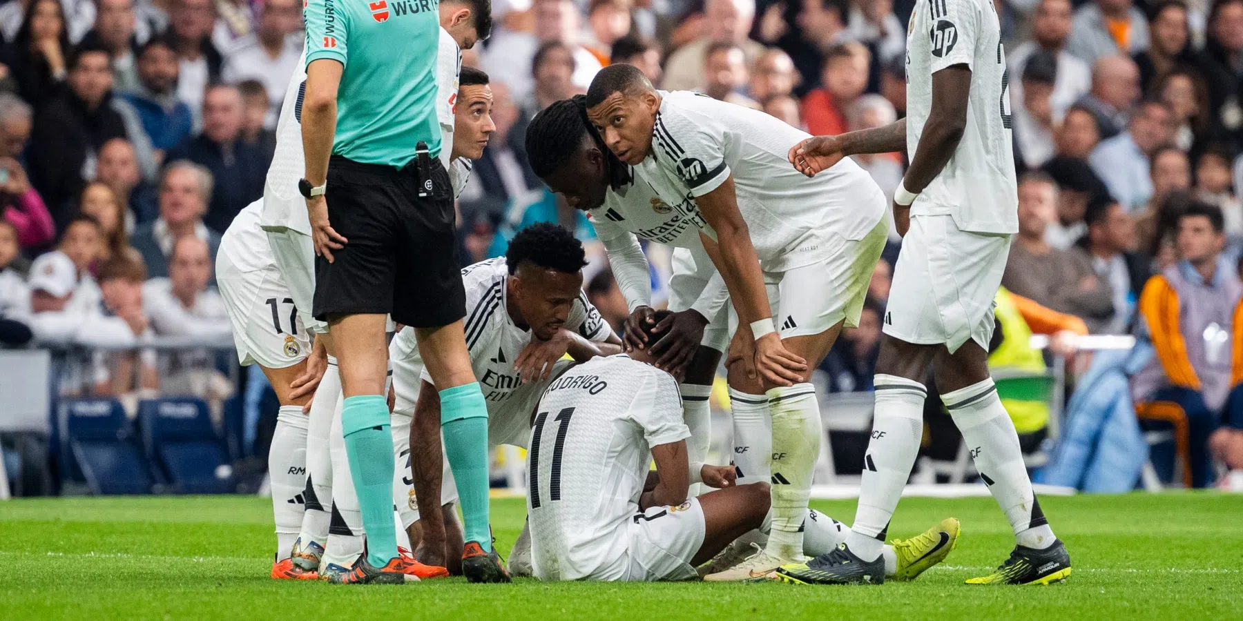 Blessuregolf voor Real Madrid: weer drie nieuwe namen in de ziekenboeg