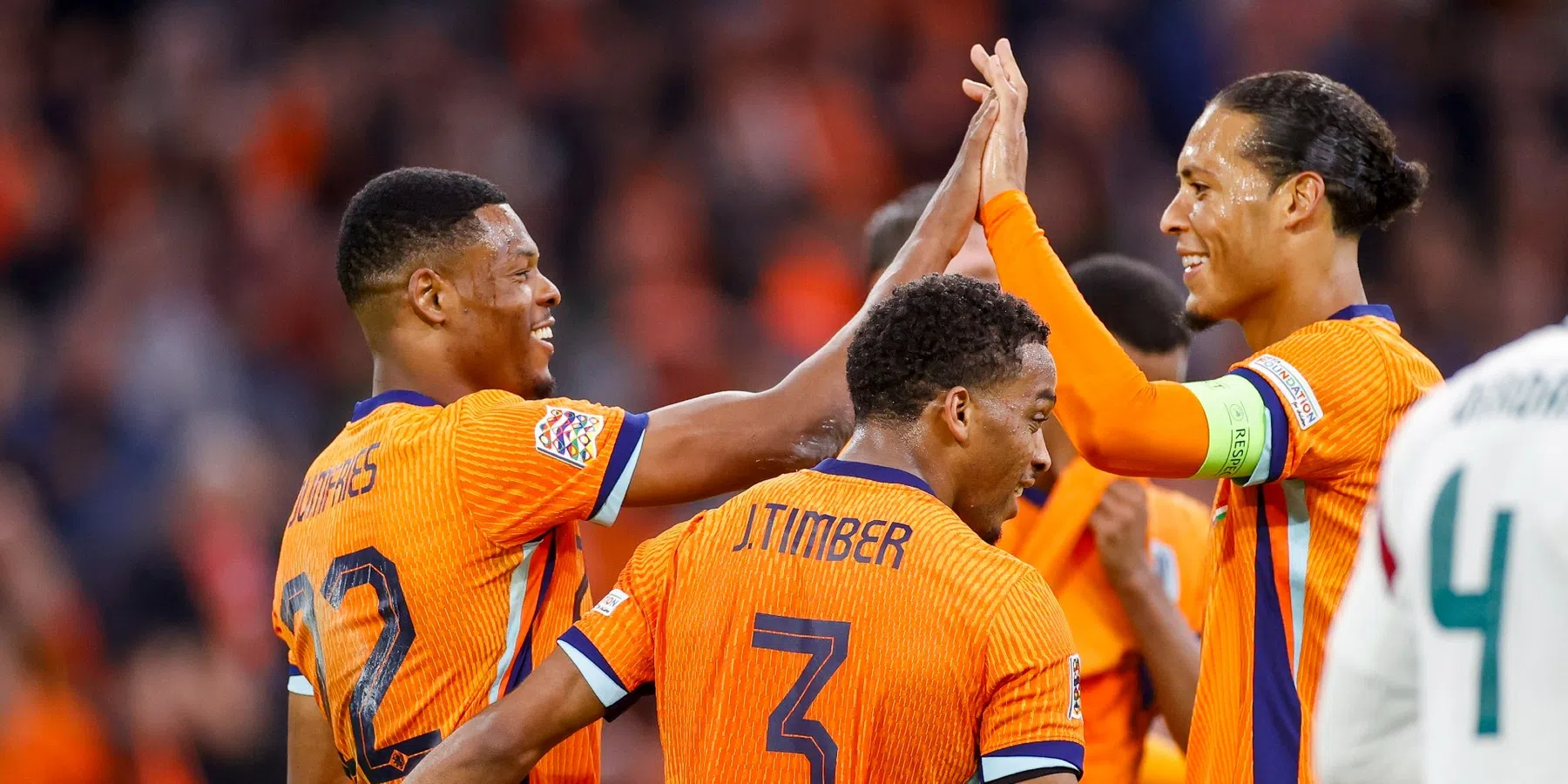 Oranje plaatst zich voor kwartfinales Nations League na dikke zege op Hongarije