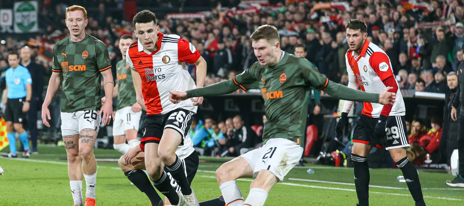 Hoe doen Nederlandse ploegen het tegen Shakhtar Donetsk?