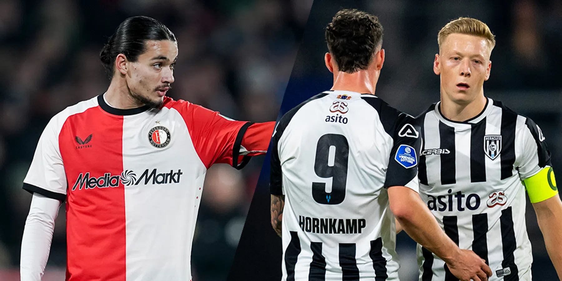 Waar wordt Feyenoord - Heracles Almelo in de Eredivisie uitgezonden? | VN