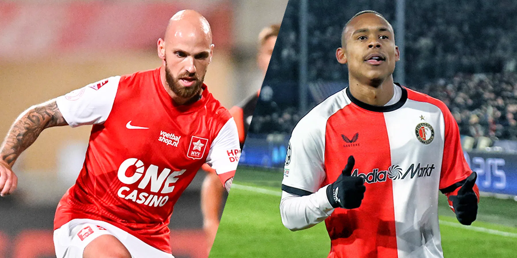 Waar en hoe laat wordt MVV - Feyenoord in de KNVB Beker uitgezonden?