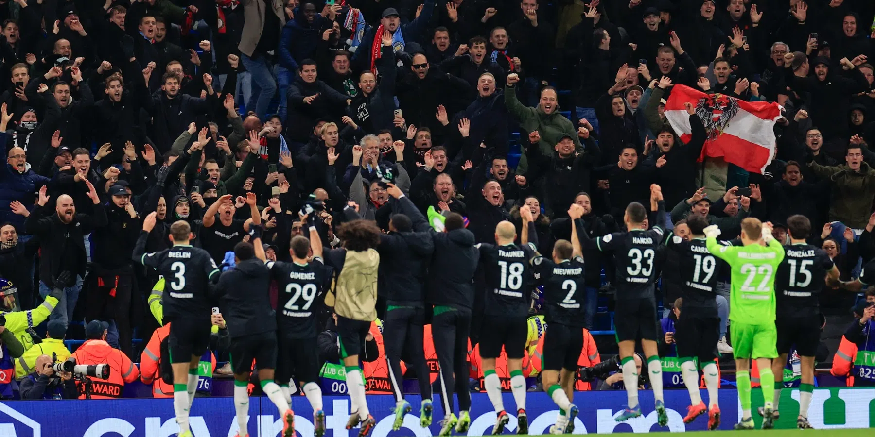 Hierom krijgen Feyenoord en Manchester City beide een boete van de UEFA | VN