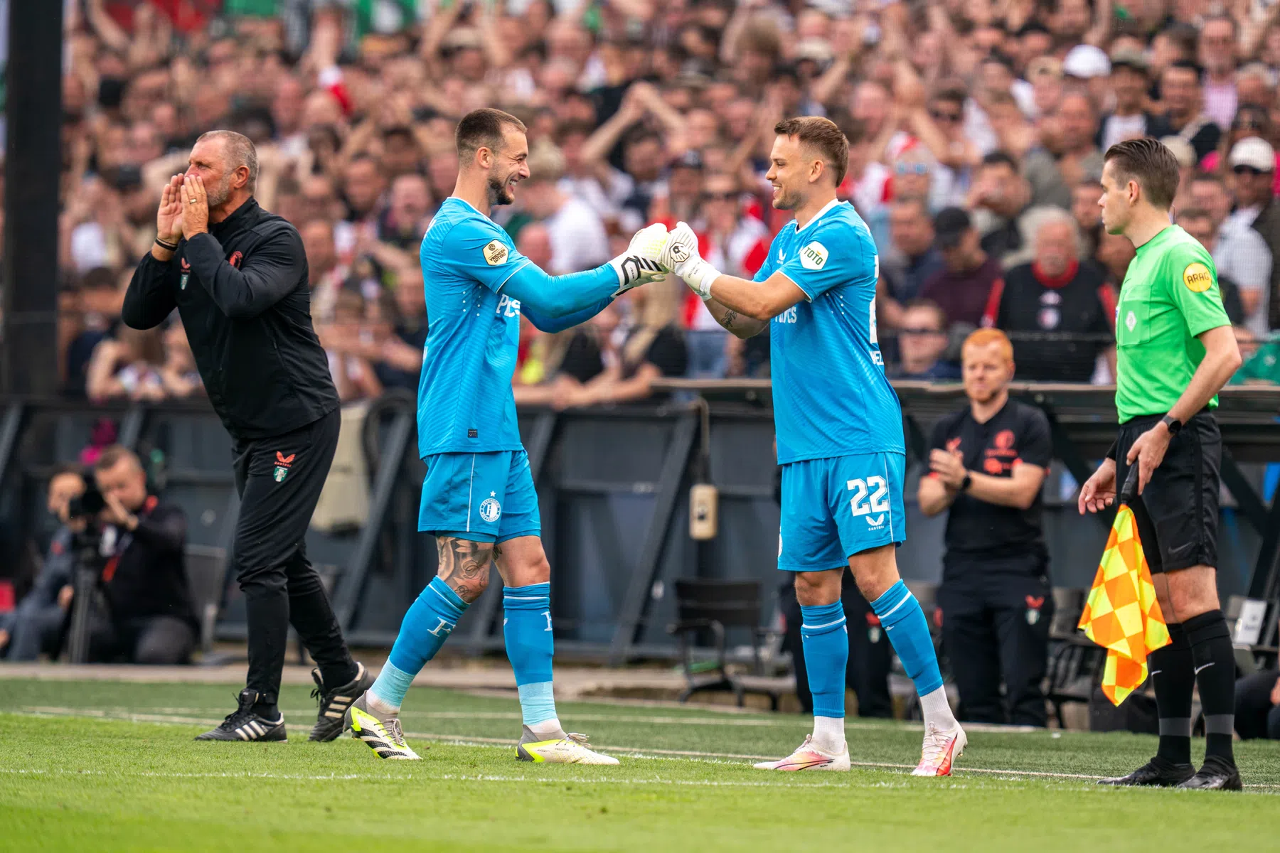 Keeperskwestie laait weer op bij Feyenoord: dit zegt Priske over zijn doelmannen