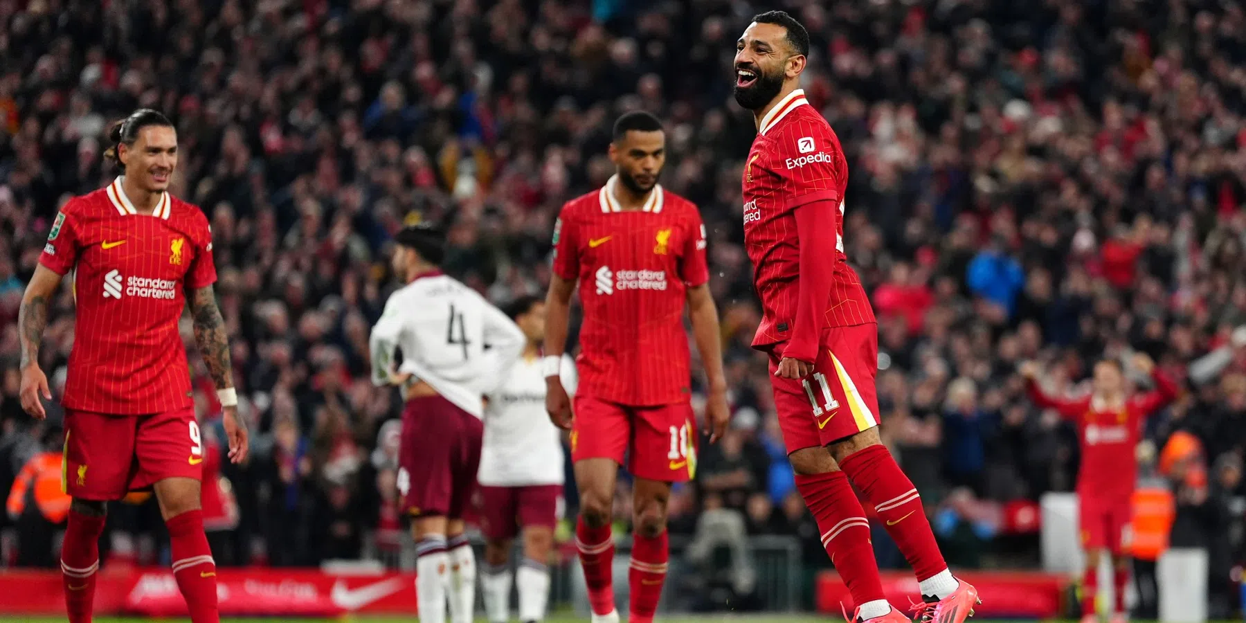 Salah zet Carragher op zijn plek na sneer over leiderschap bij Liverpool