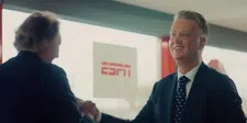 Van Gaal schittert in nieuwe reclame van ESPN: 'Het gaat nu ergens om, kom op!'