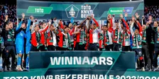 Thumbnail for article: Deze ploegen hebben zich geplaatst voor de kwartfinales van de KNVB Beker