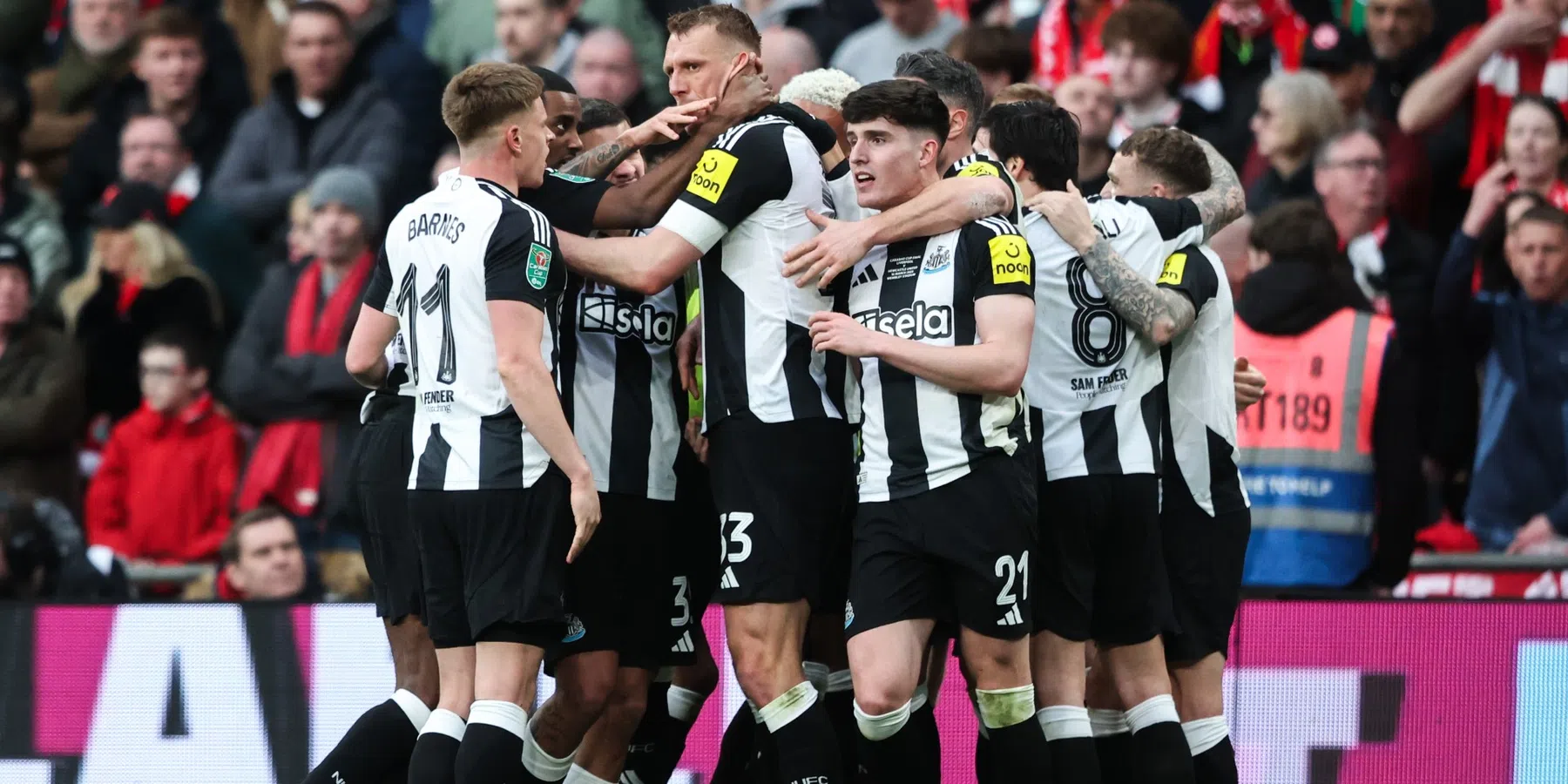 Newcastle zorgt voor verrassing tegen Liverpool op Wembley en wint de League Cup