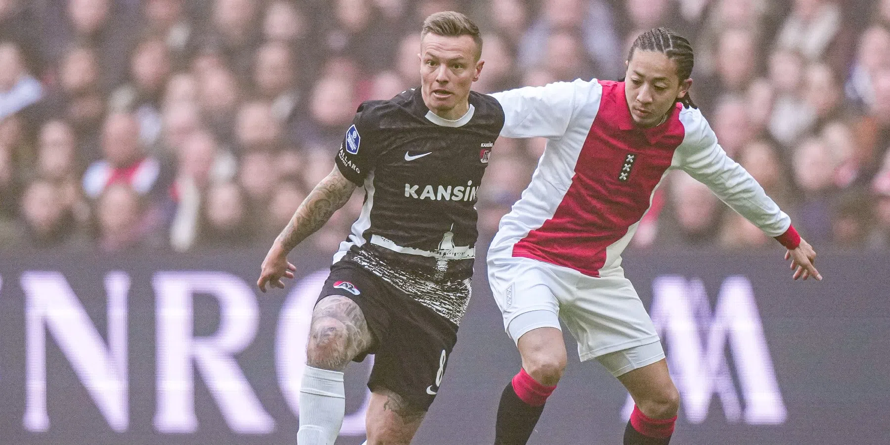 Clasie furieus op Higler na Ajax - AZ: 'Misschien stond hij onder hoogspanning'